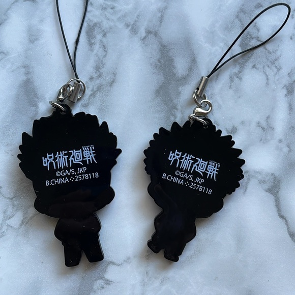 Jujutsu Kaisen  - Rubber strap keychain set - Gojo and Itadori - Picture 4 of 4